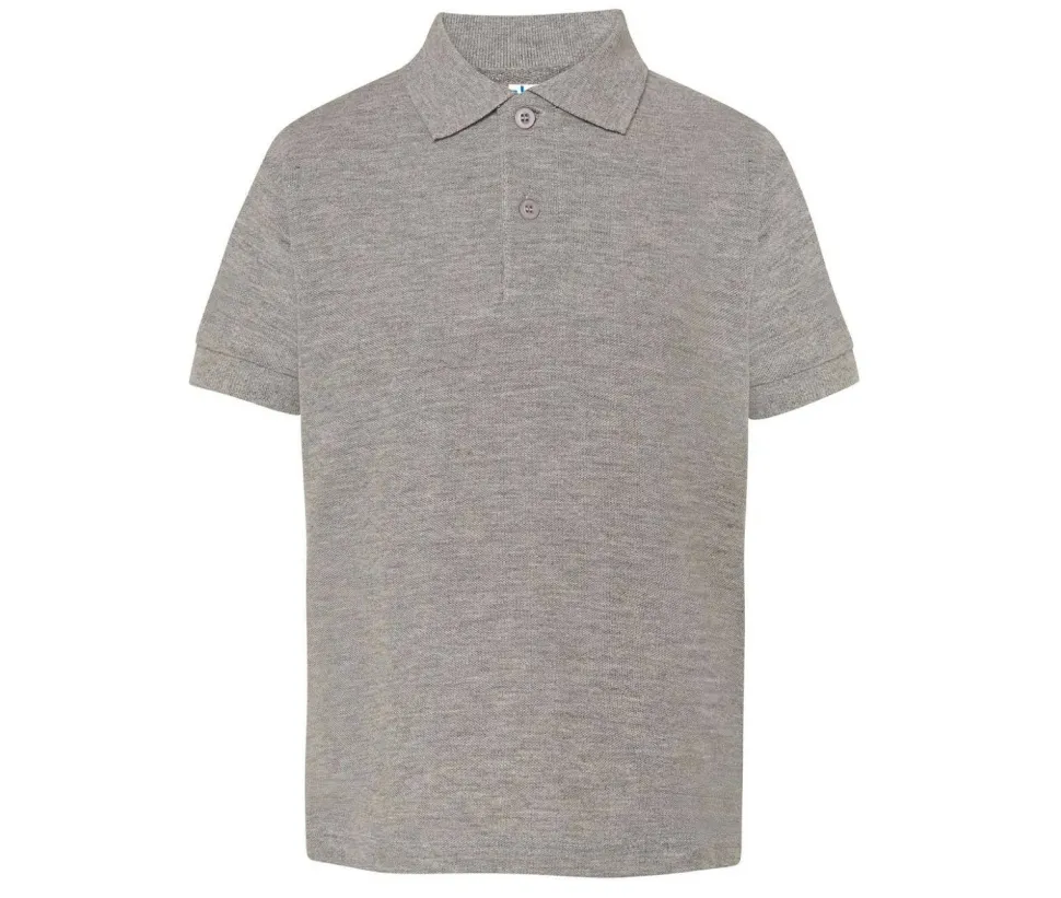 JHK JK210K - Polo Enfant Élégant en Coton Respirant JHK