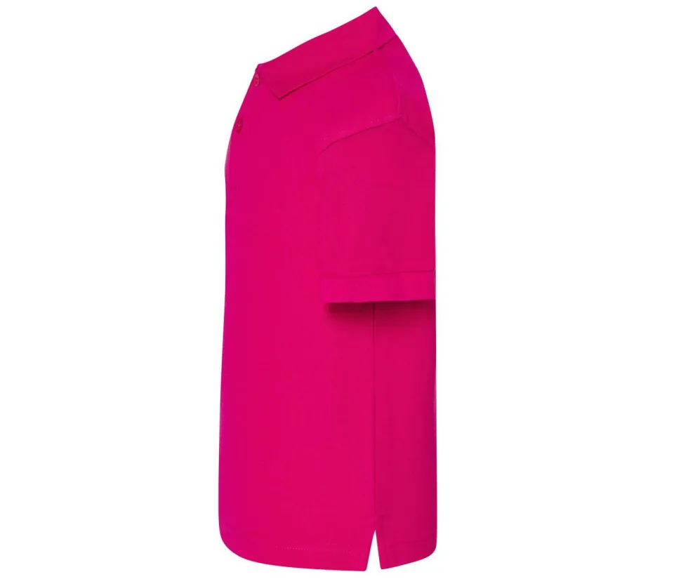 JHK JK210K - Polo Enfant Élégant en Coton Respirant JHK