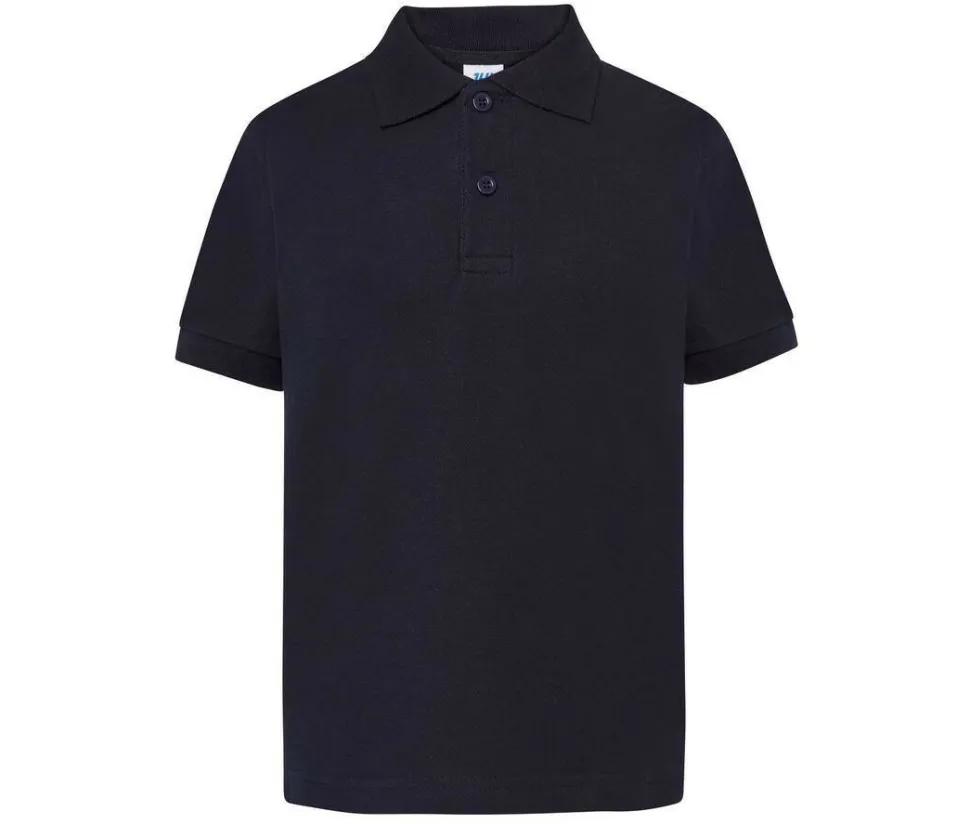 JHK JK210K - Polo Enfant Élégant en Coton Respirant JHK