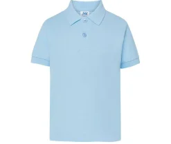 JHK JK210K - Polo Enfant Élégant en Coton Respirant JHK