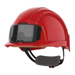 JSP JSAJB173 - Casque de sécurité EVOLite® avec porte badge, ventilé, serrage crémaillère