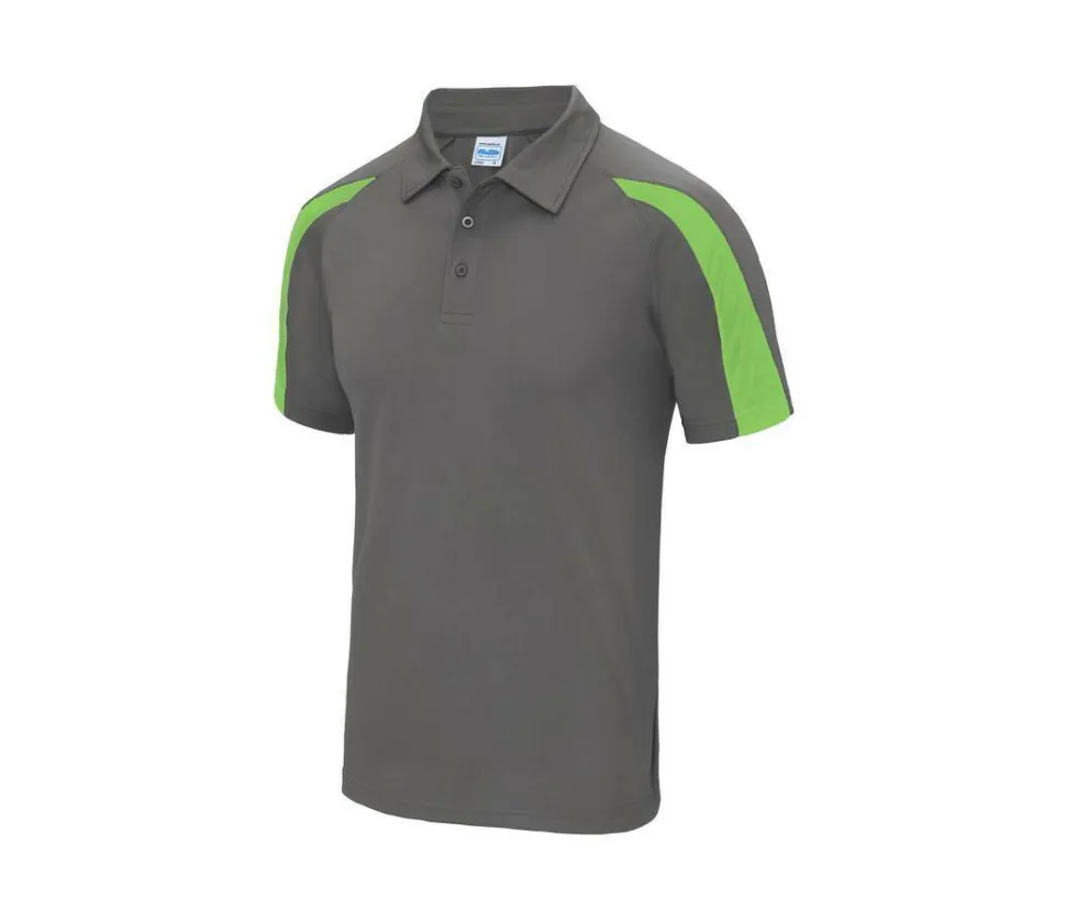 JUST COOL JC043 - Polo de sport contrasté