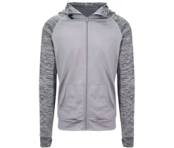 JUST COOL JC057 - Sweat homme contrasté