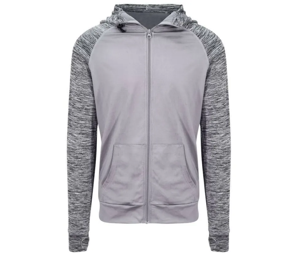 JUST COOL JC057 - Sweat homme contrasté