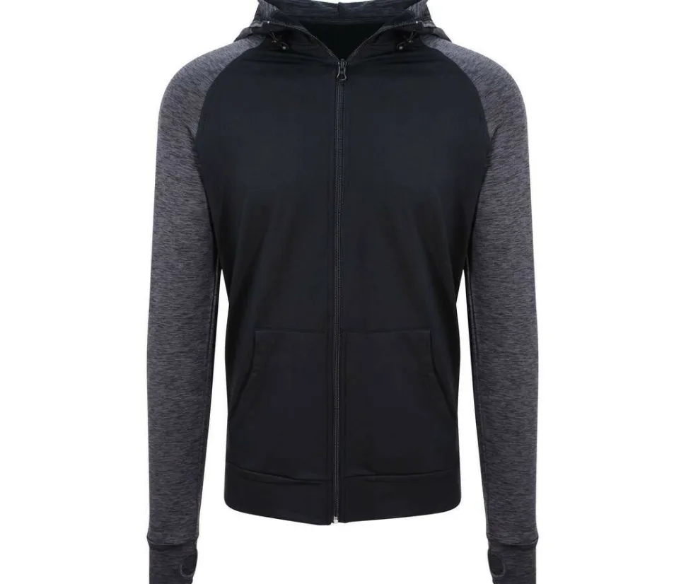 JUST COOL JC057 - Sweat homme contrasté