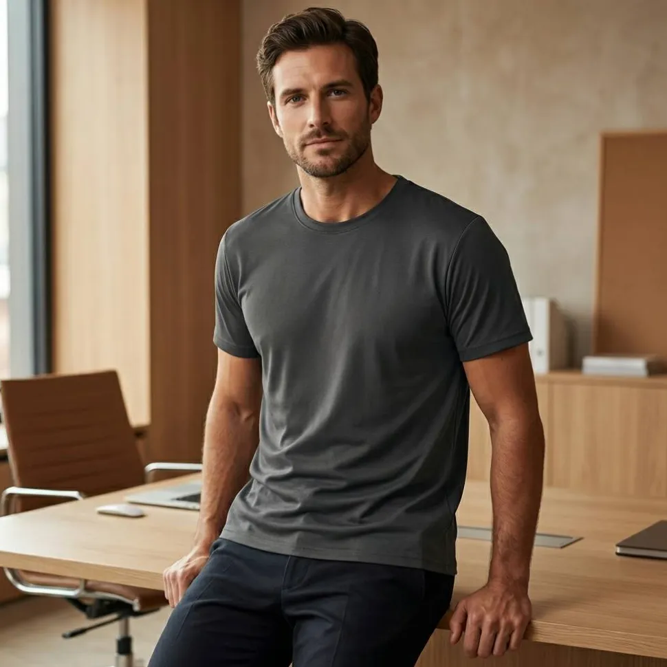 JUST COOL JC201 - Tee-shirt de sport en polyester recyclé
