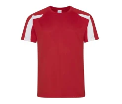 JUST COOL JC003 - Tee-shirt de sport contrasté