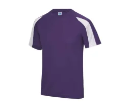 JUST COOL JC003 - Tee-shirt de sport contrasté