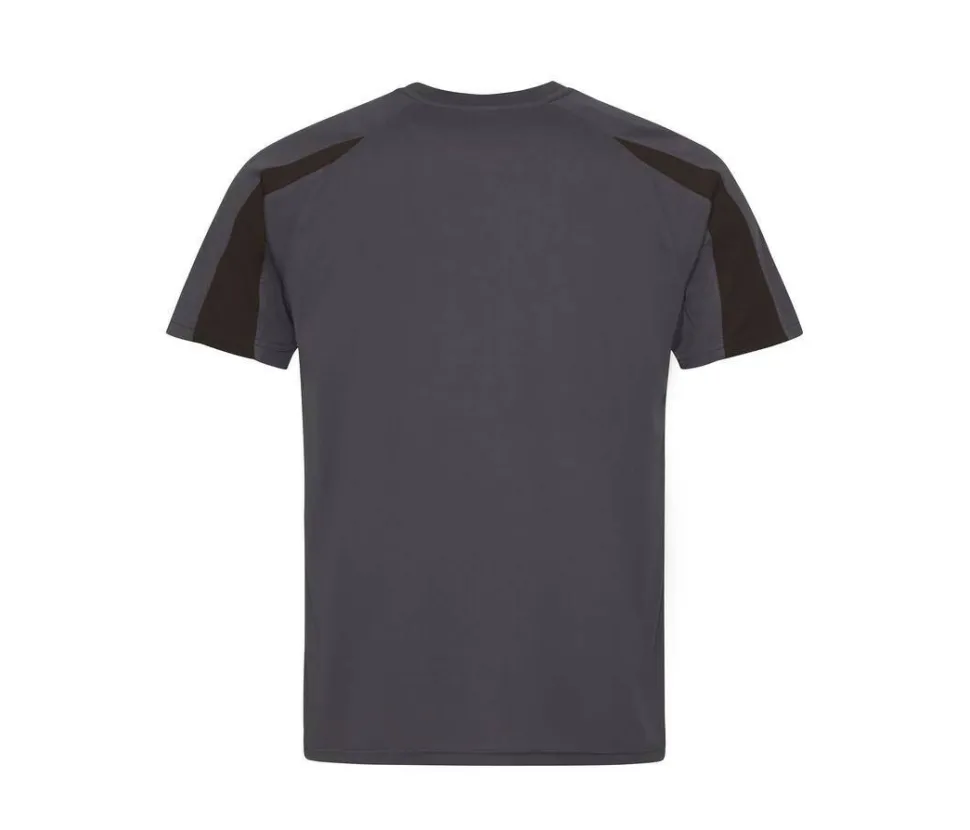 JUST COOL JC003 - Tee-shirt de sport contrasté