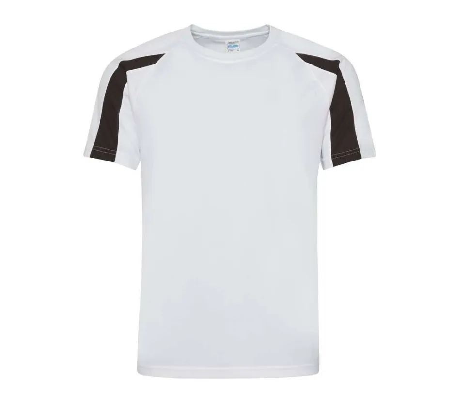JUST COOL JC003 - Tee-shirt de sport contrasté