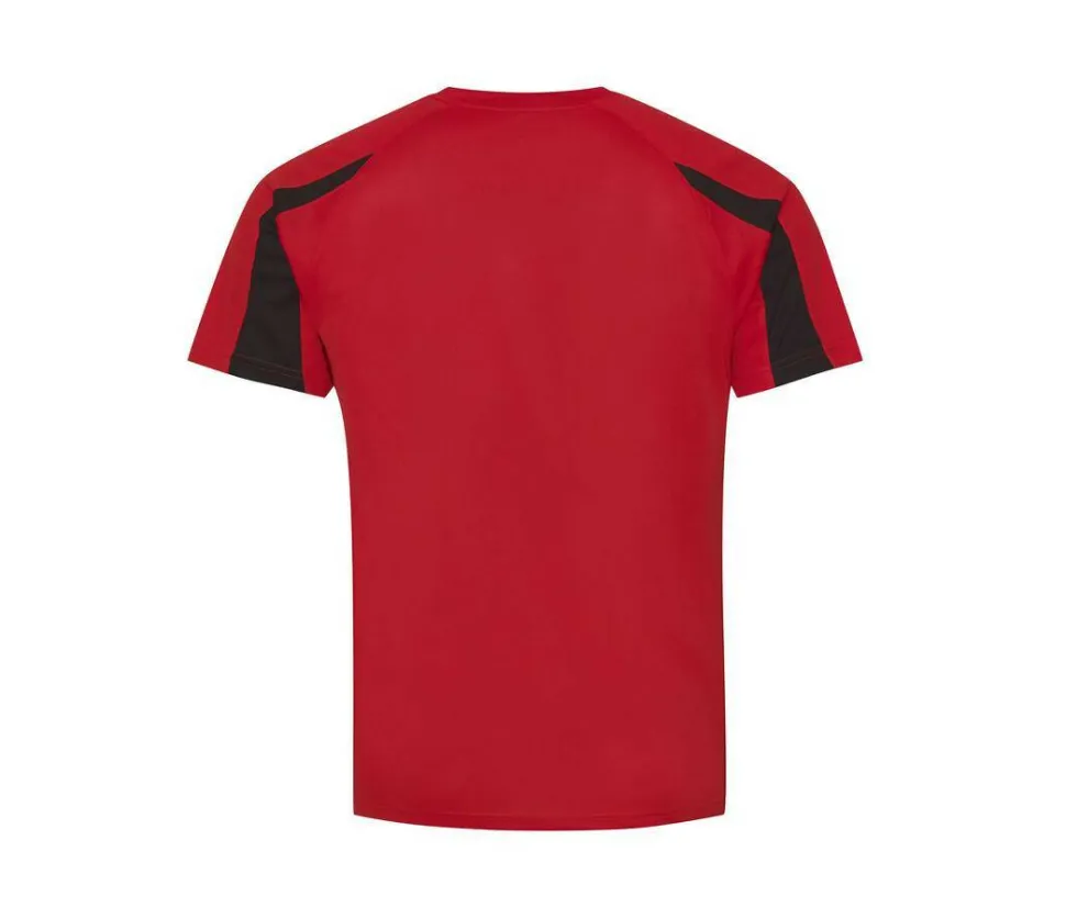 JUST COOL JC003 - Tee-shirt de sport contrasté