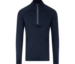 JUST COOL JC030 - T-shirt de sport col zippé
