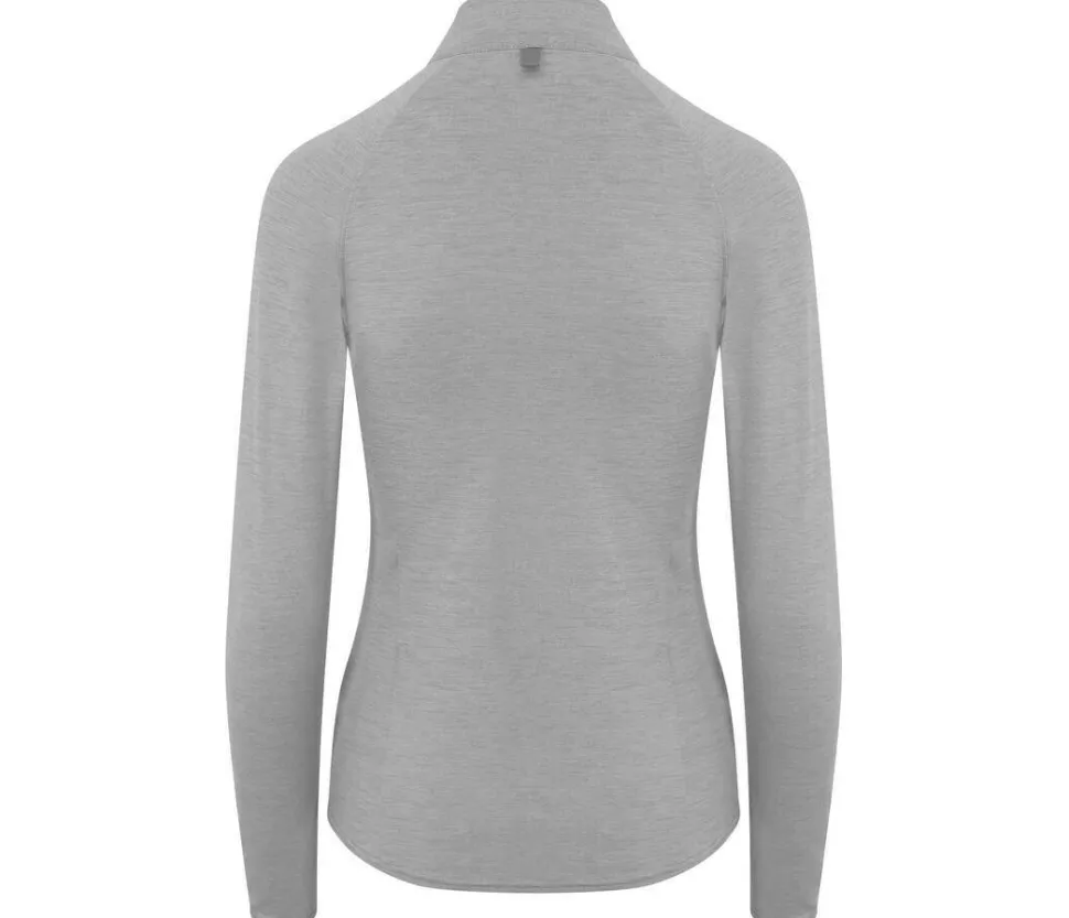 JUST COOL JC035 - T-shirt de sport femme col zippé