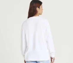 JUST T'S JT019 - Tee-shirt manches longues moderne 190