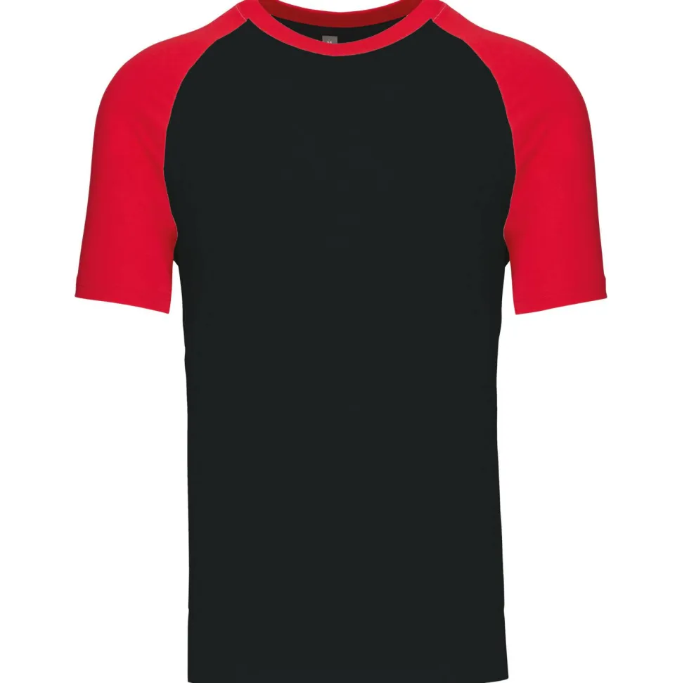Kariban K330 - BASE BALL > T-SHIRT BICOLORE MANCHES COURTES