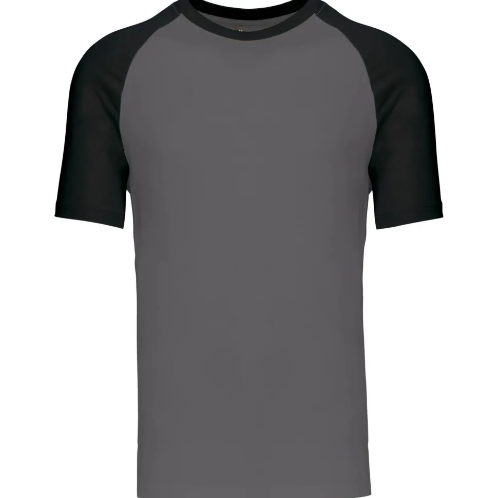 Kariban K330 - BASE BALL > T-SHIRT BICOLORE MANCHES COURTES