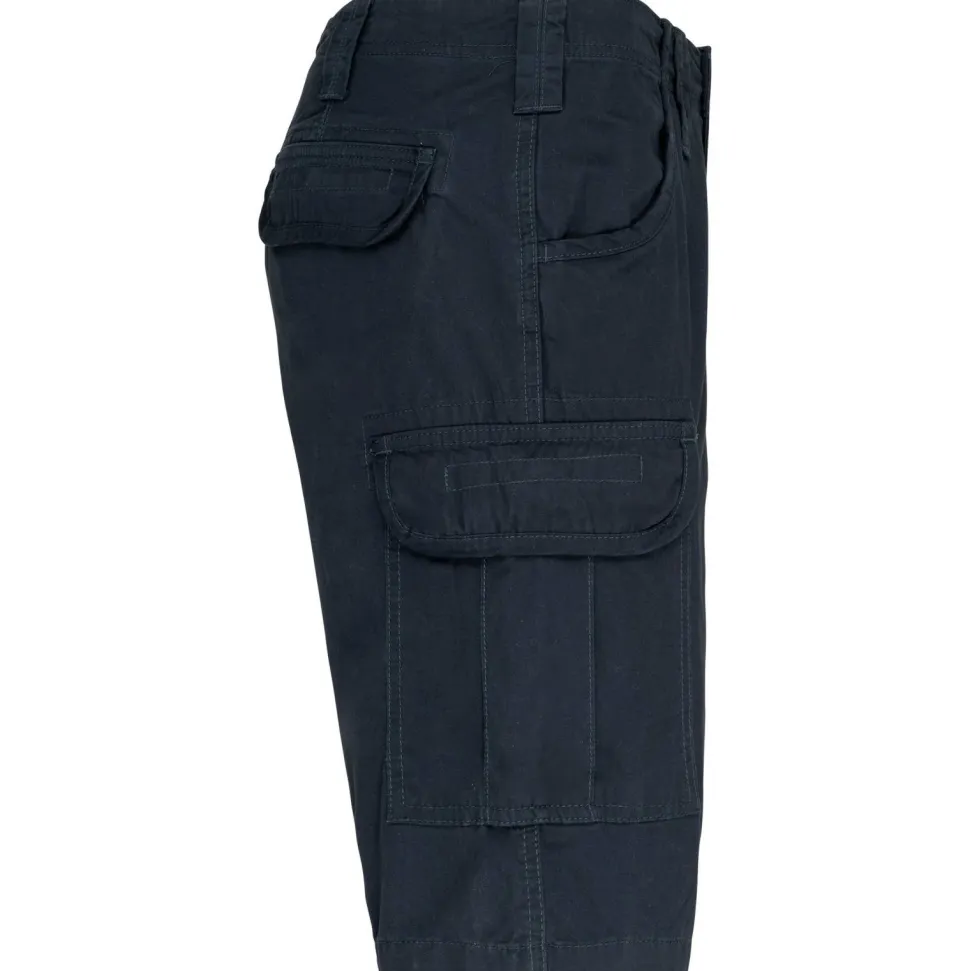 Kariban K766 - Bermuda Homme Multi-Poches en Coton Lavé