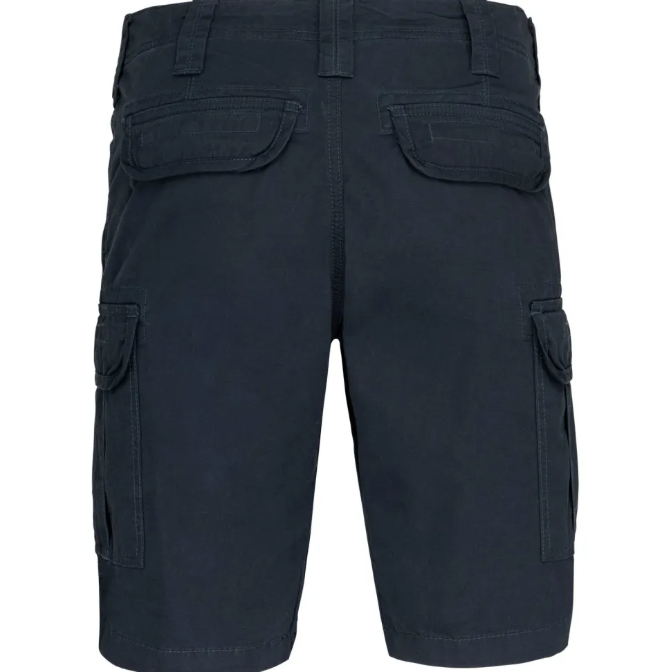 Kariban K766 - Bermuda Homme Multi-Poches en Coton Lavé