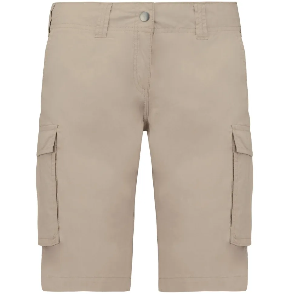 Kariban K756 - Bermuda léger multipoches femme