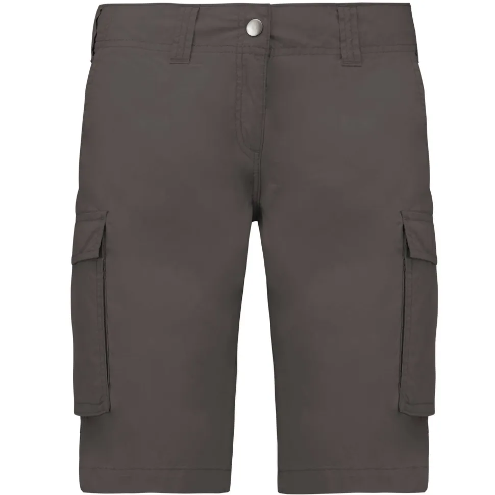 Kariban K756 - Bermuda léger multipoches femme