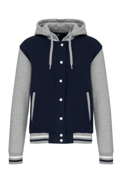 Kariban K4003 - Blouson Teddy à capuche Unisexe