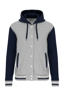 Kariban K4003 - Blouson Teddy à capuche Unisexe