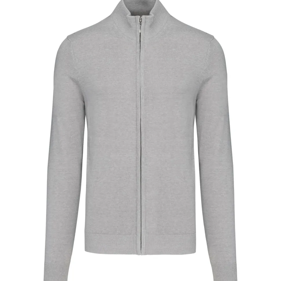 Kariban K961 - Cardigan Zippé Homme Style Ajusté