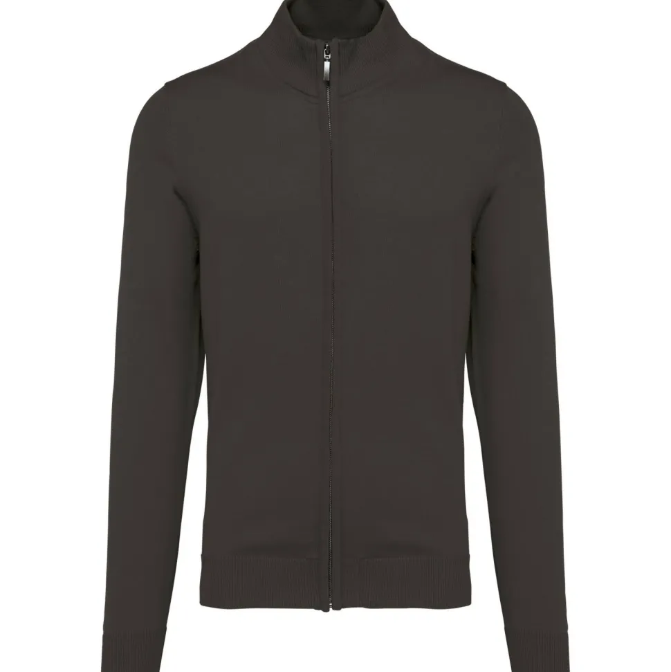 Kariban K961 - Cardigan Zippé Homme Style Ajusté