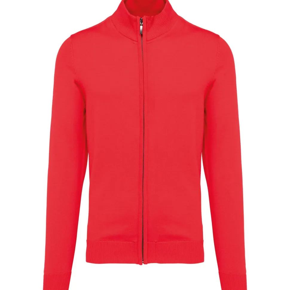Kariban K961 - Cardigan Zippé Homme Style Ajusté
