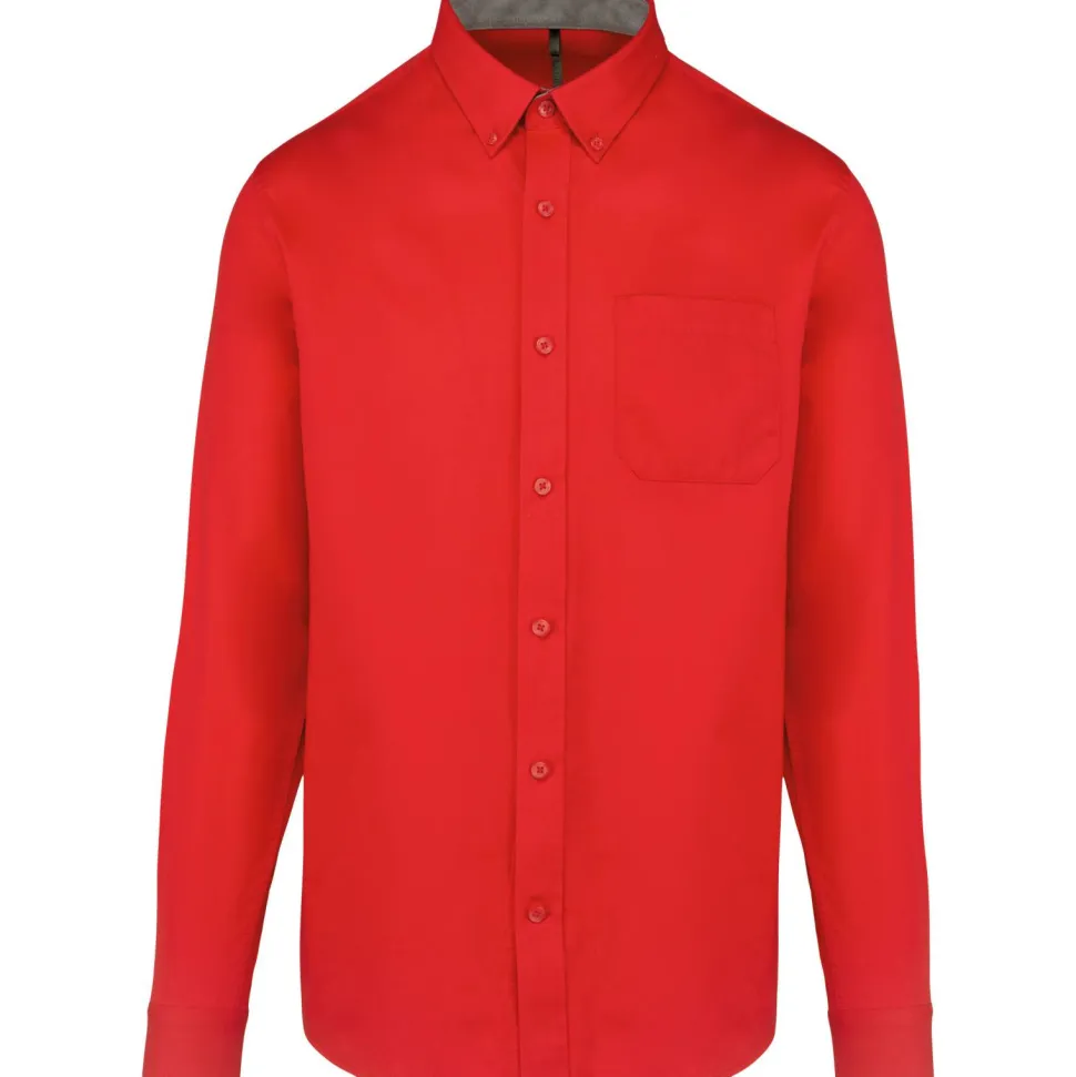 Kariban K586 - Chemise coton manches longues Nevada homme