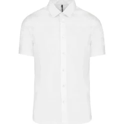 Kariban K531 - CHEMISE COTON/ÉLASTHANNE MANCHES COURTES