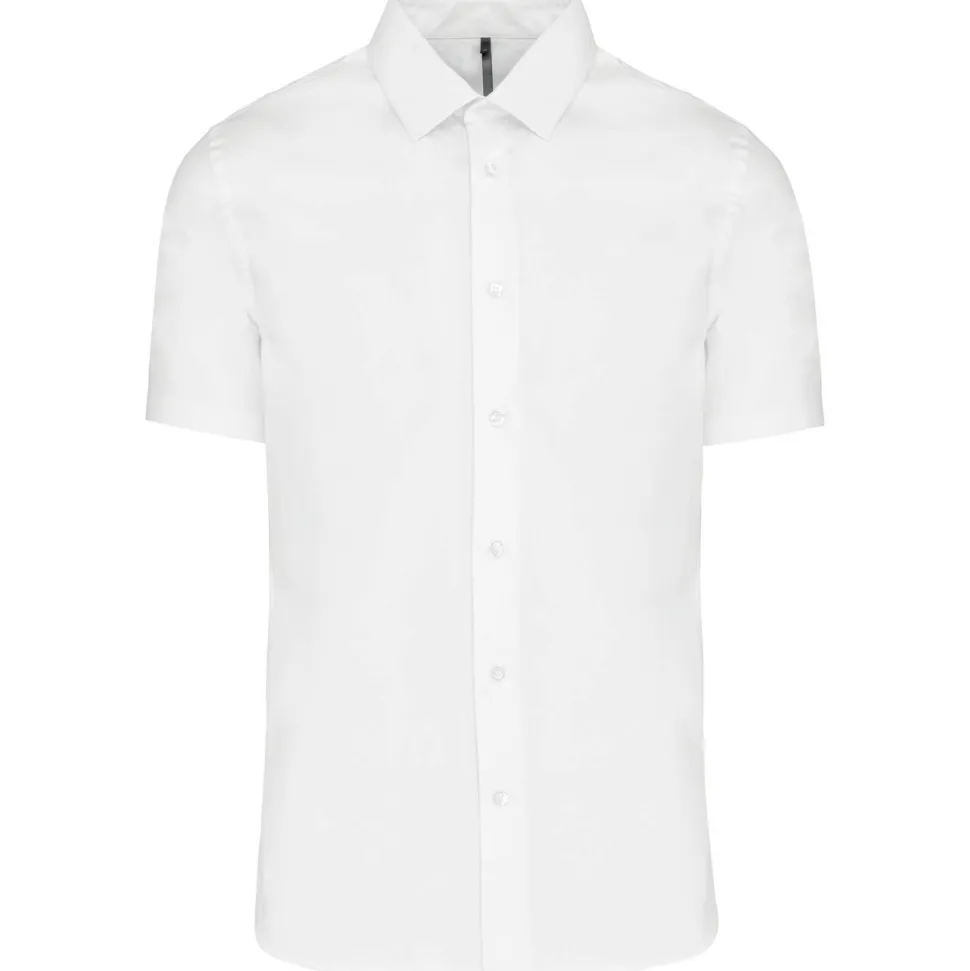 Kariban K531 - CHEMISE COTON/ÉLASTHANNE MANCHES COURTES