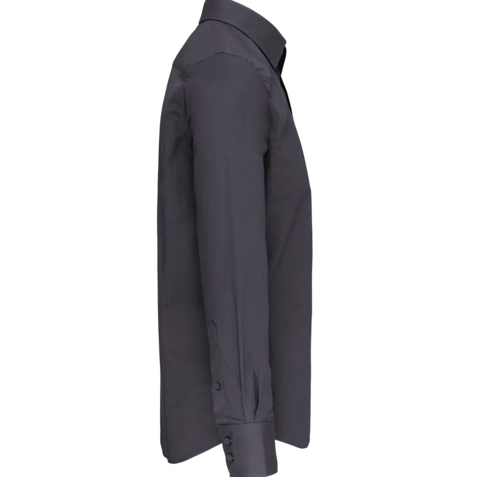 Kariban K529 - CHEMISE COTON/ÉLASTHANNE MANCHES LONGUES