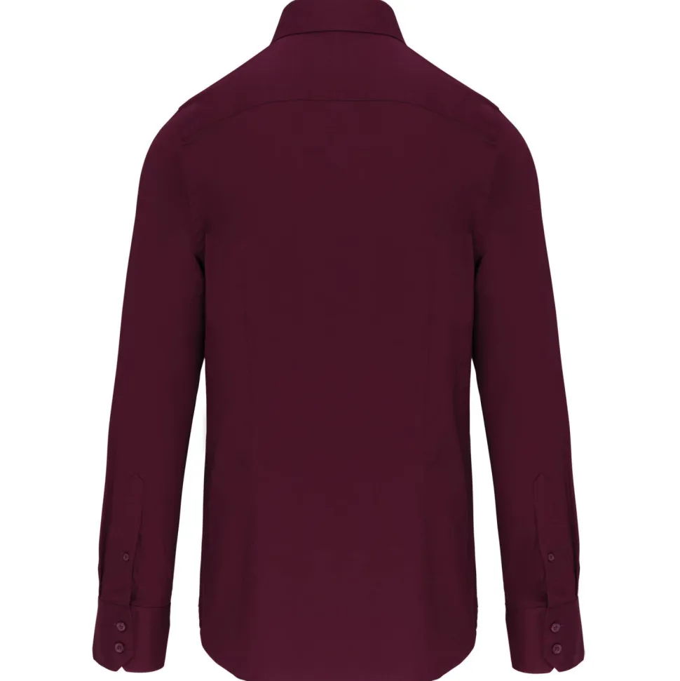 Kariban K529 - CHEMISE COTON/ÉLASTHANNE MANCHES LONGUES