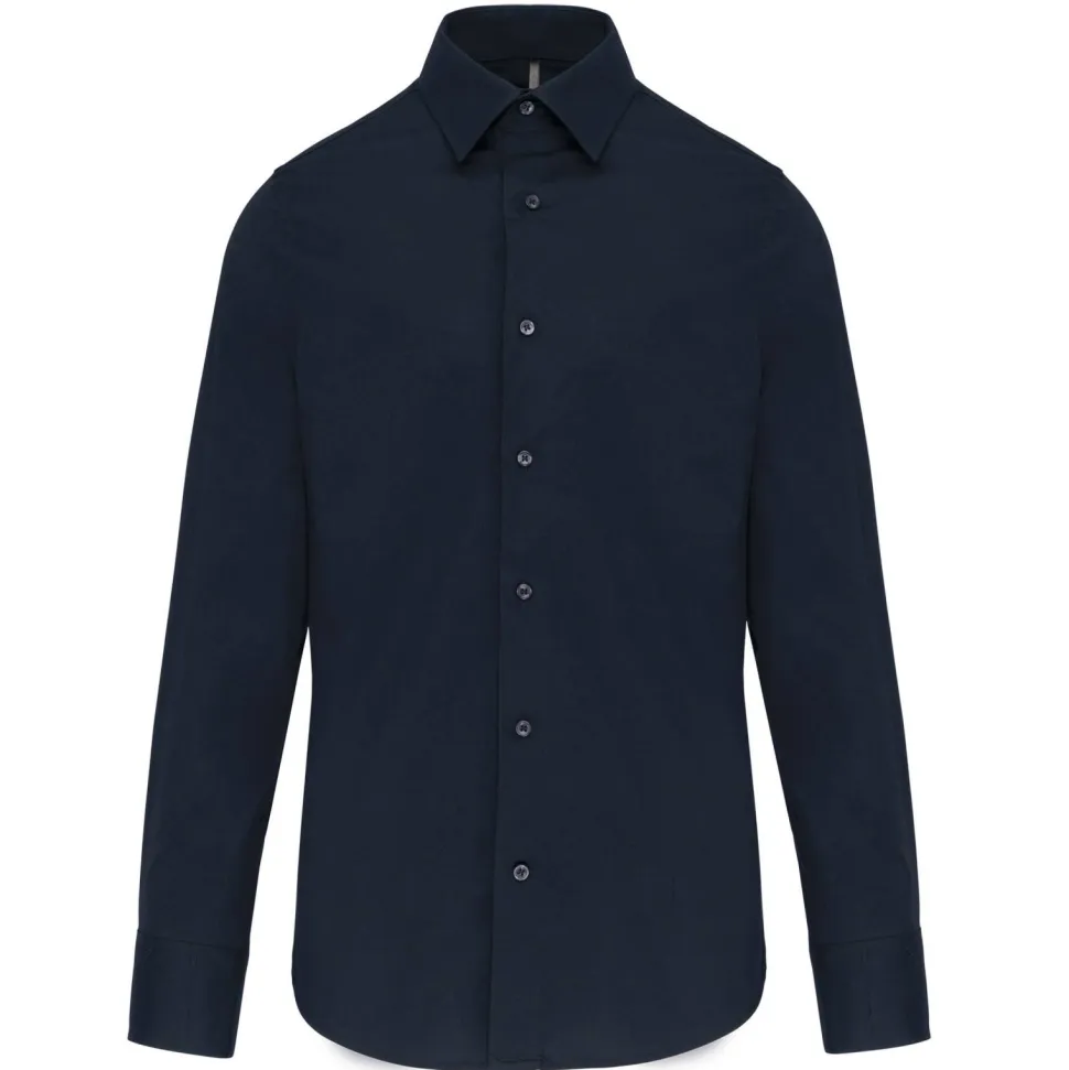 Kariban K529 - CHEMISE COTON/ÉLASTHANNE MANCHES LONGUES
