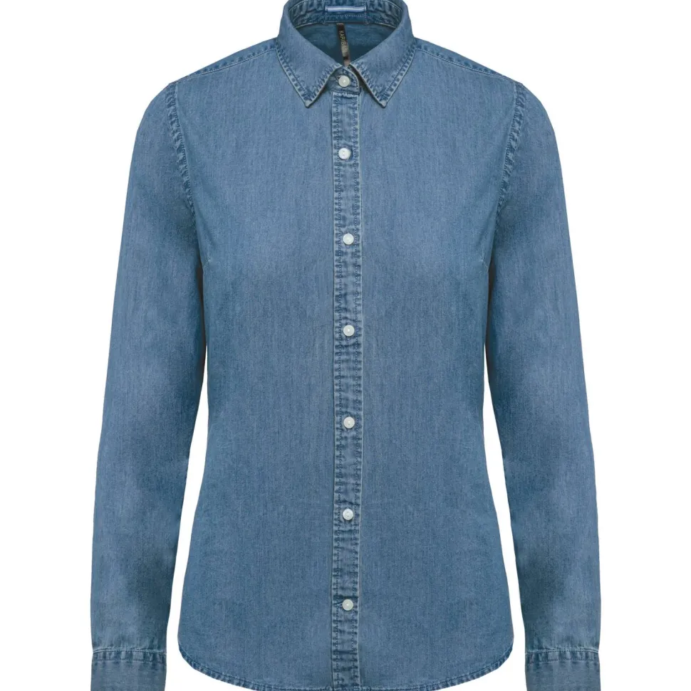 Kariban K509 - Chemise Femme Effet Denim Unique