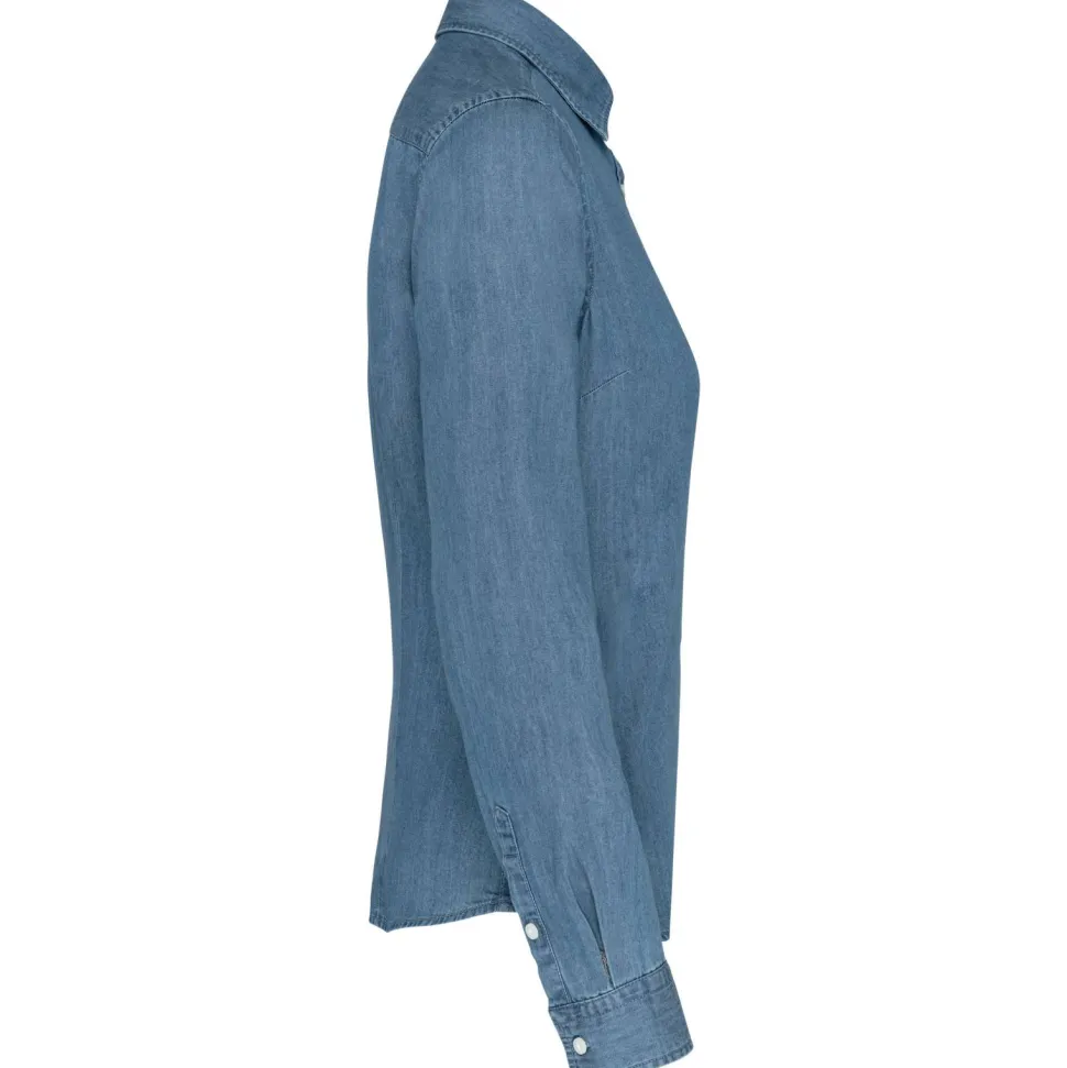 Kariban K509 - Chemise Femme Effet Denim Unique