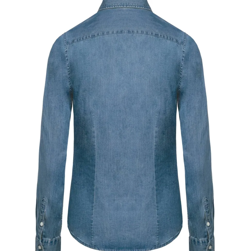 Kariban K509 - Chemise Femme Effet Denim Unique