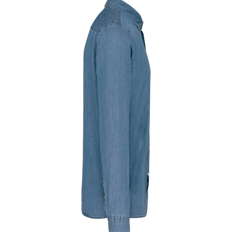 Kariban K512 - Chemise Homme Effet Denim Unique et Confortable