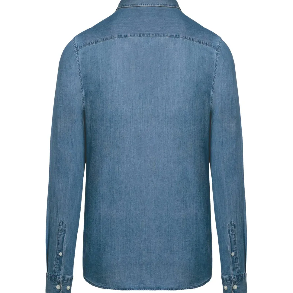 Kariban K512 - Chemise Homme Effet Denim Unique et Confortable