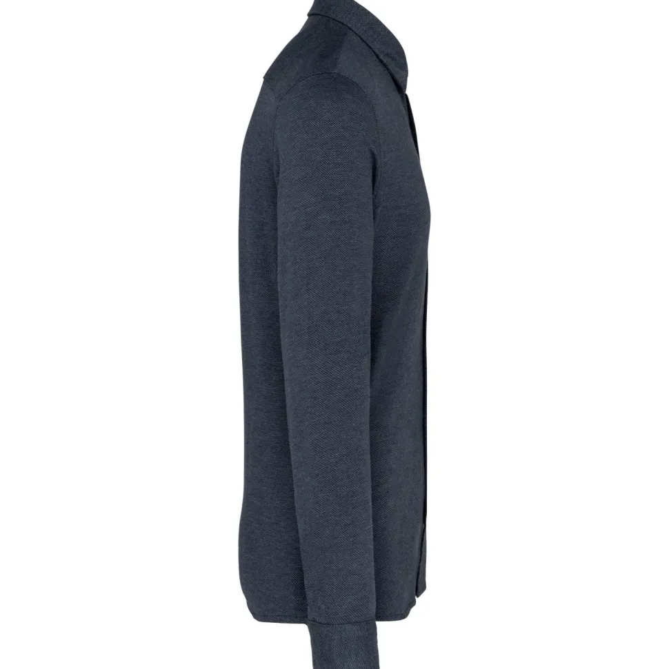 Kariban K507 - Chemise Jacquard manches longues