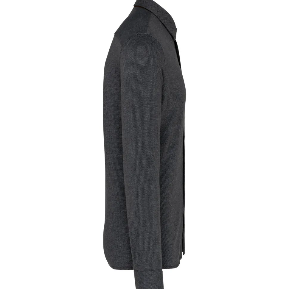 Kariban K507 - Chemise Jacquard manches longues