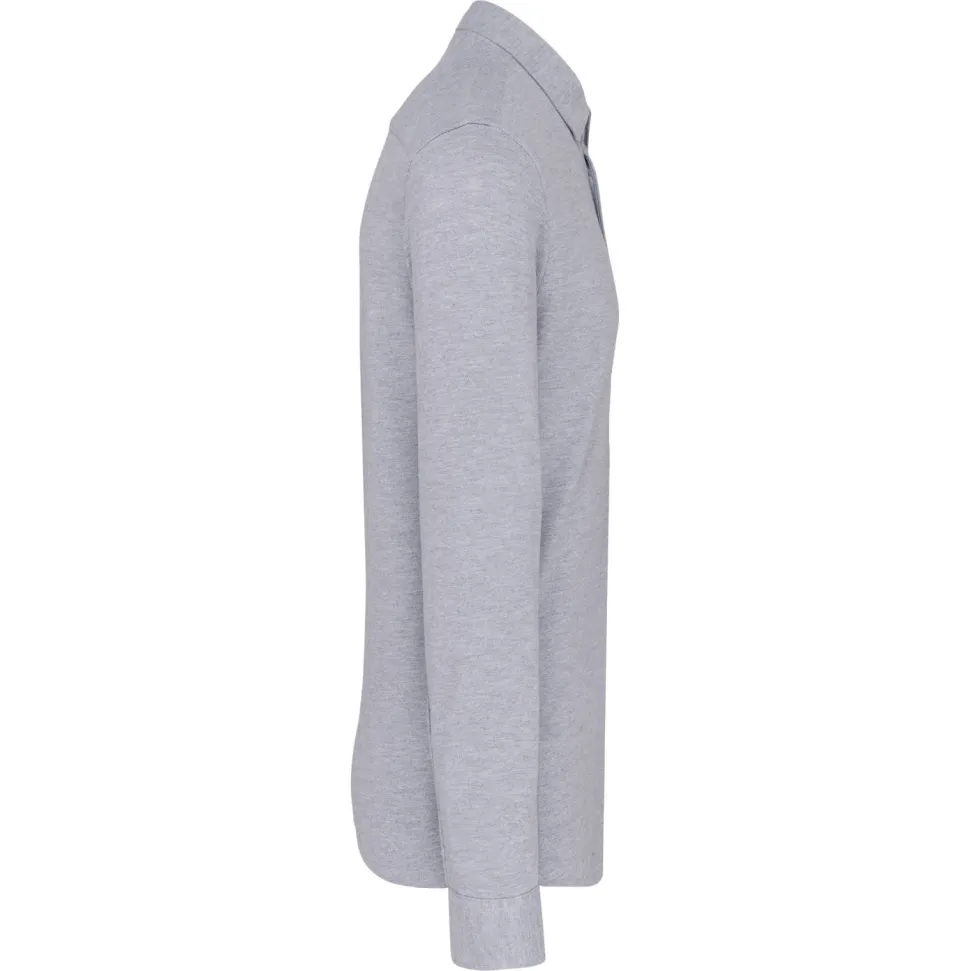 Kariban K508 - Chemise maille piquée manches longues