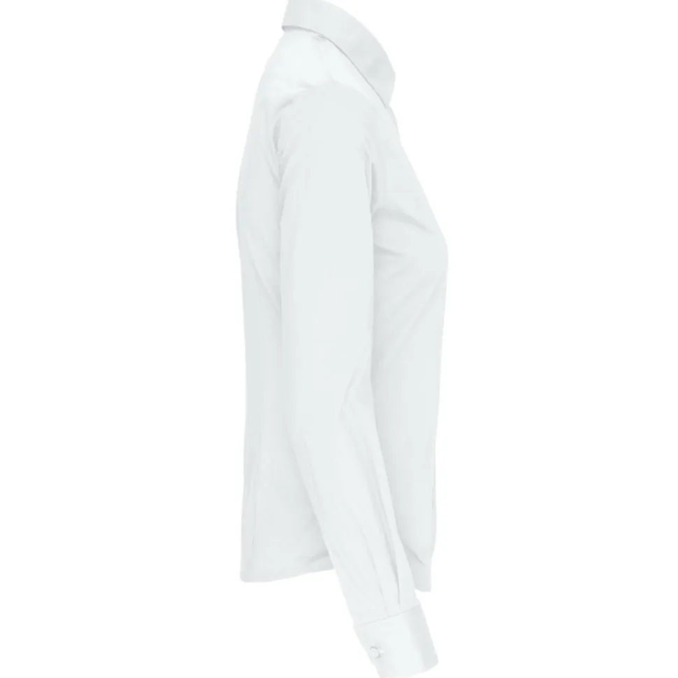 Kariban K530 - CHEMISE MANCHES LONGUES COTON/ÉLASTHANNE FEMME