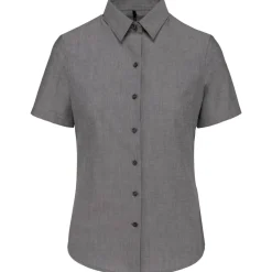 Kariban K536 - CHEMISE OXFORD MANCHES COURTES FEMME