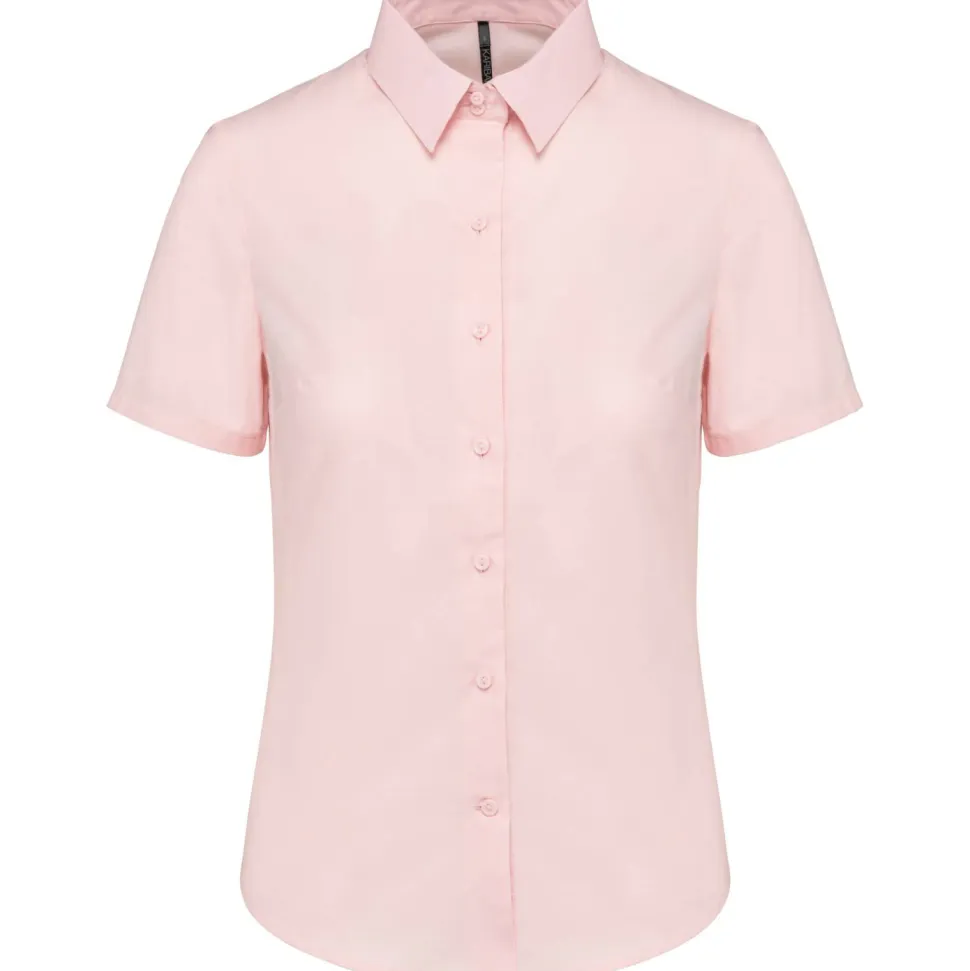 Kariban K536 - CHEMISE OXFORD MANCHES COURTES FEMME