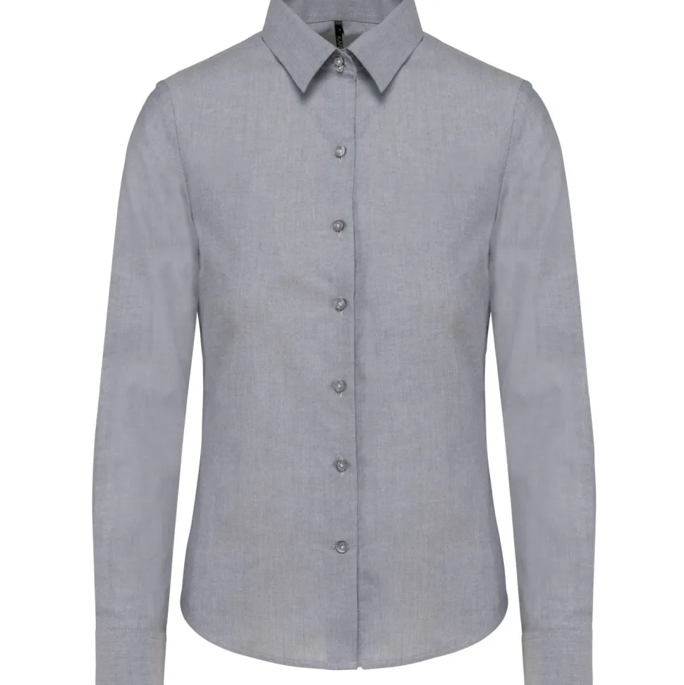 Kariban K534 - CHEMISE OXFORD MANCHES LONGUES FEMME