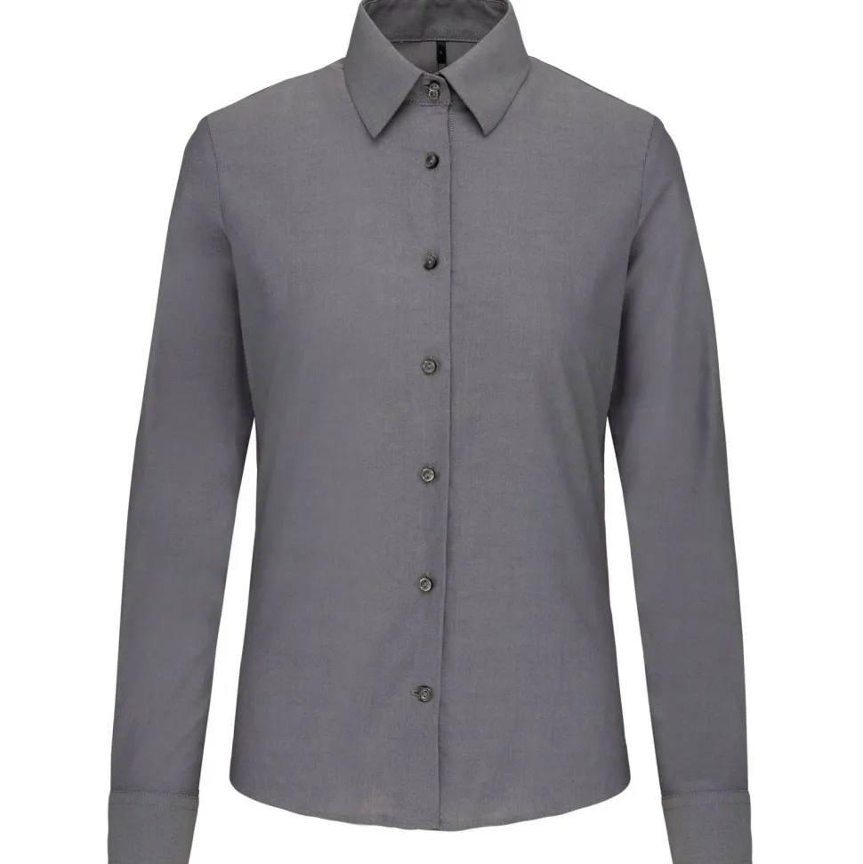 Kariban K534 - CHEMISE OXFORD MANCHES LONGUES FEMME