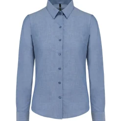Kariban K534 - CHEMISE OXFORD MANCHES LONGUES FEMME
