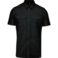 Kariban K503 - Chemise pilote manches courtes homme